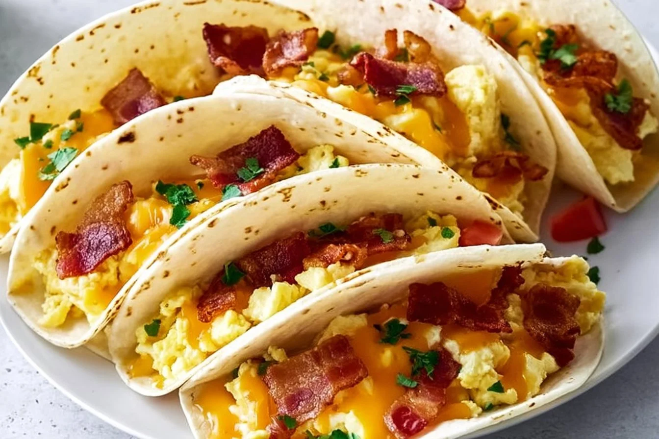 Baked Breakfast Tacos