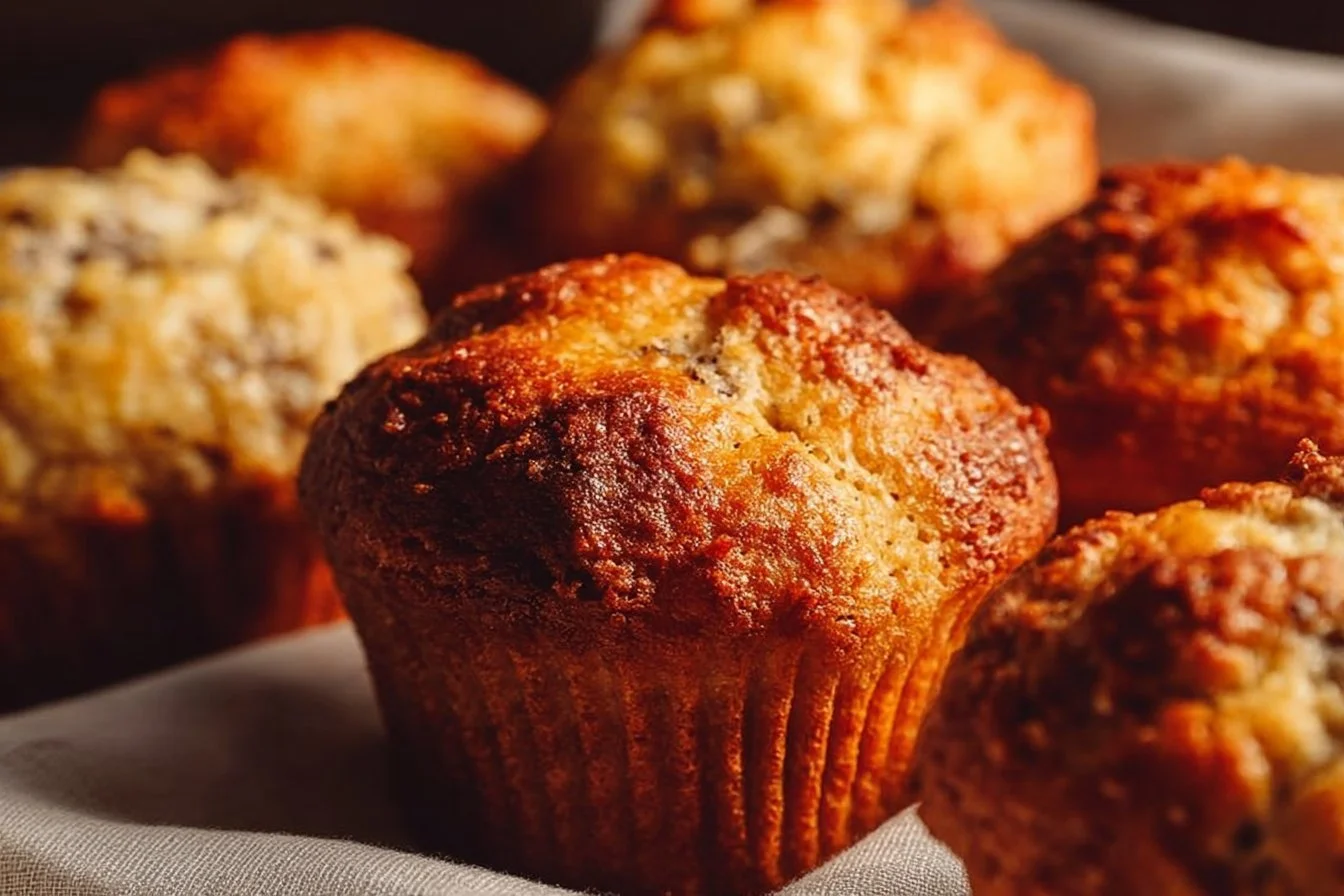 Banana Cottage Cheese Muffins 6 Banana Cottage Cheese Muffins