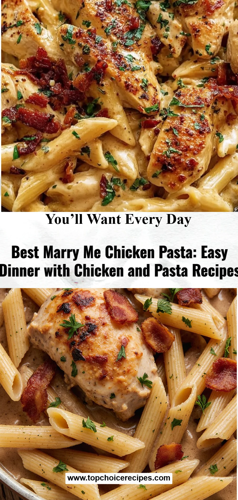 Best Marry Me Chicken Pasta