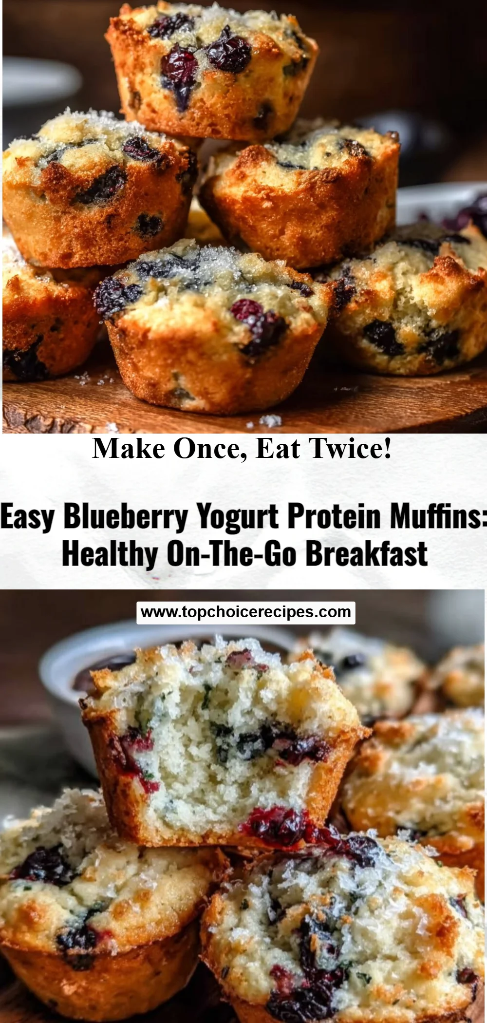 Blueberry Yogurt Protein Muffins 5 Blueberry Yogurt Protein Muffins
