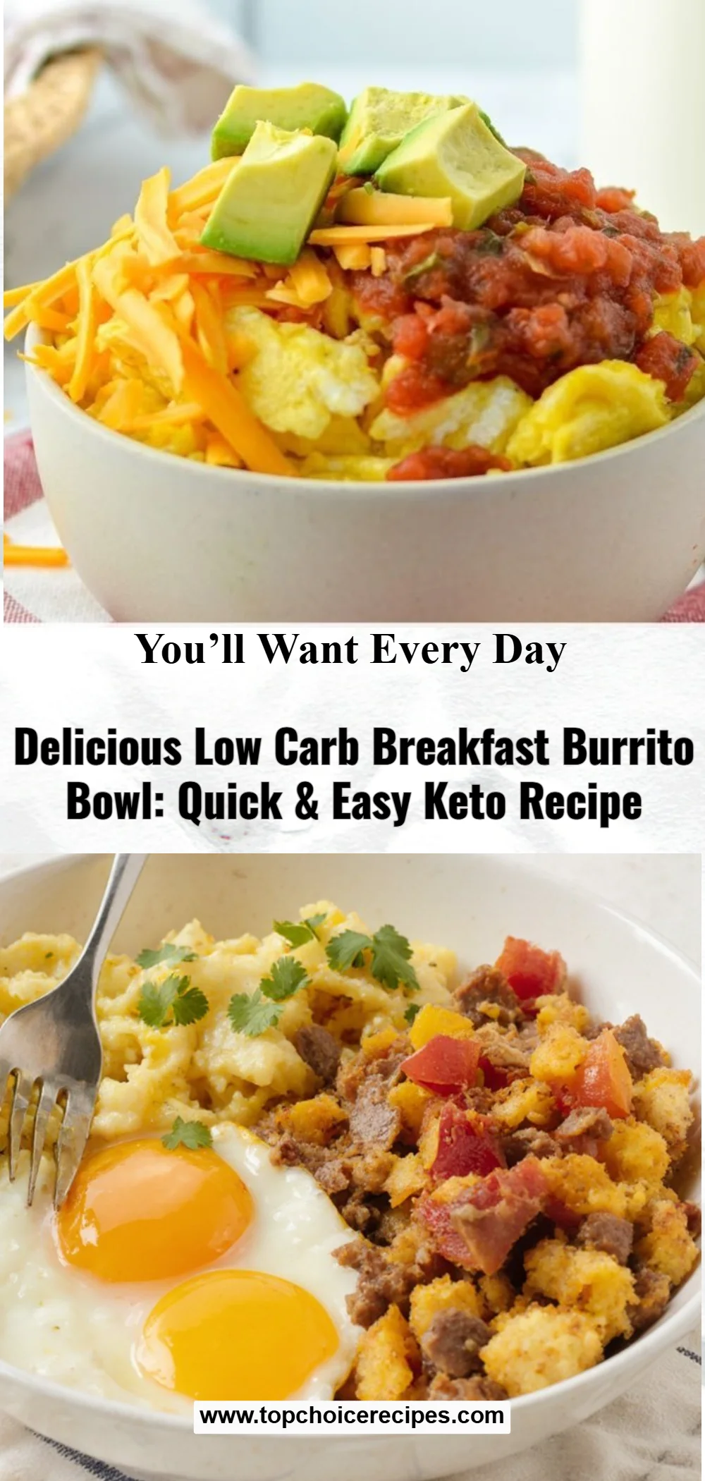 Breakfast Burrito Bowl 5 Breakfast Burrito Bowl