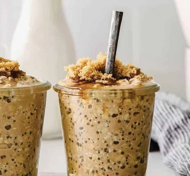 Brown Sugar Shaken Espresso Overnight Oats