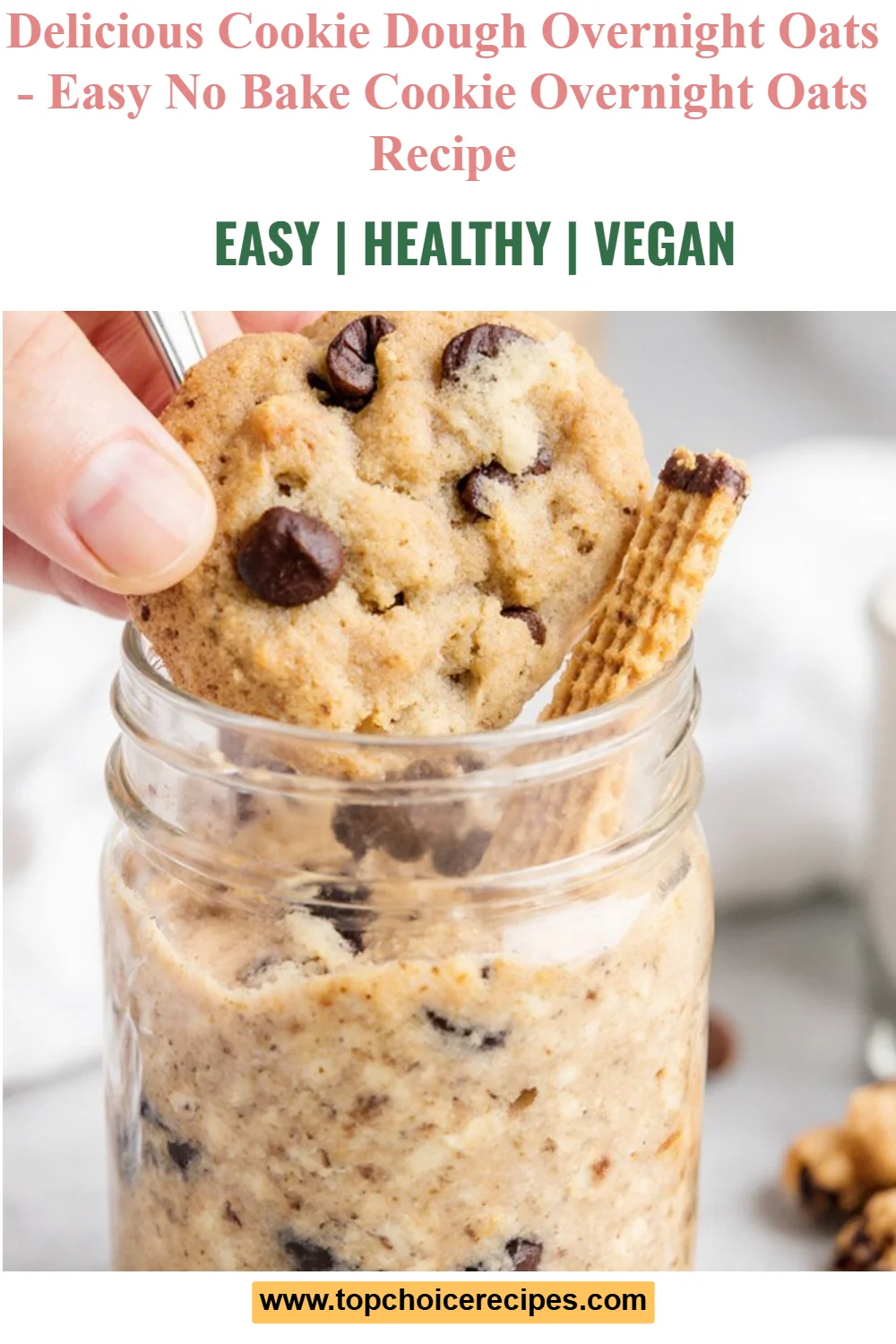Cookie Dough Overnight Oats