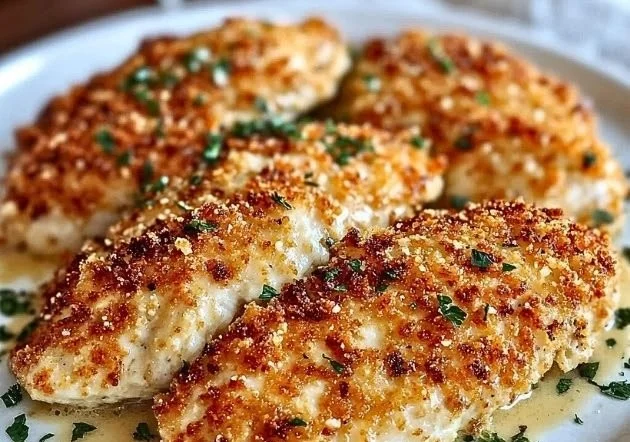 Copycat Parmesan Crusted Chicken