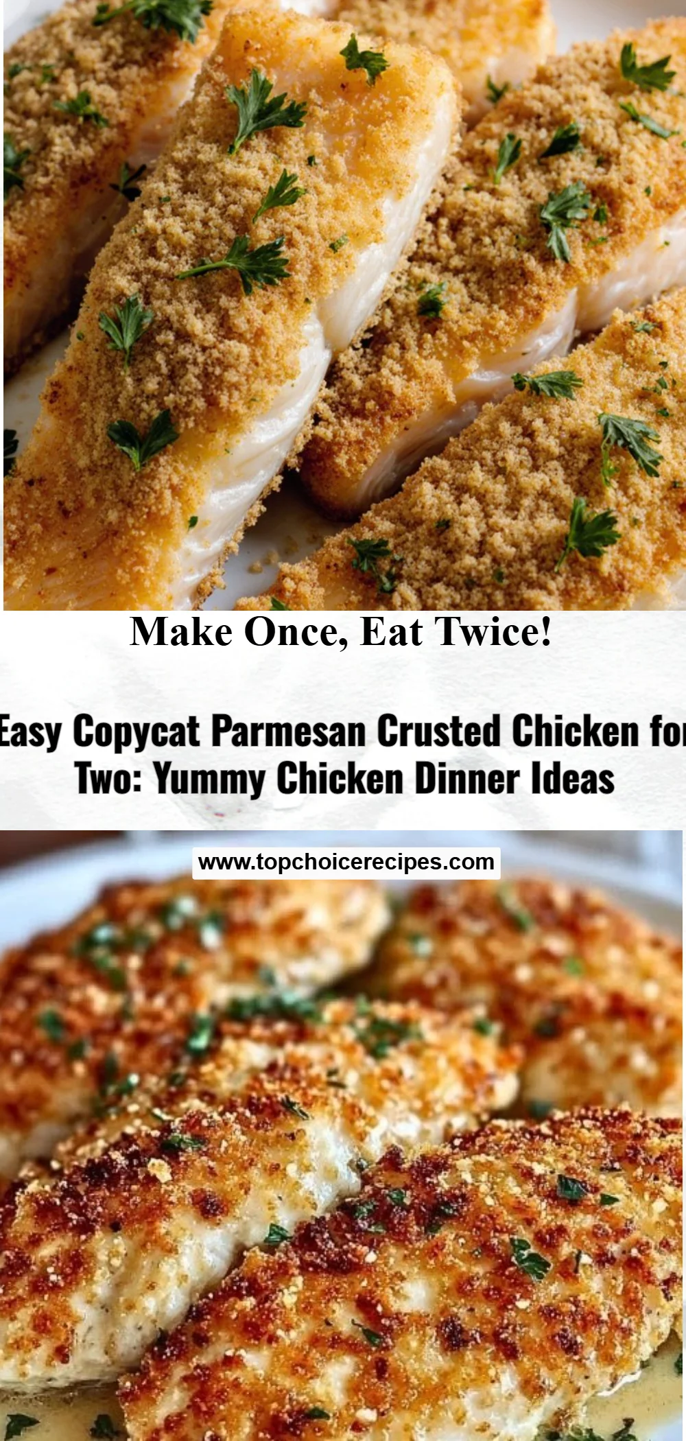 Copycat Parmesan Crusted Chicken