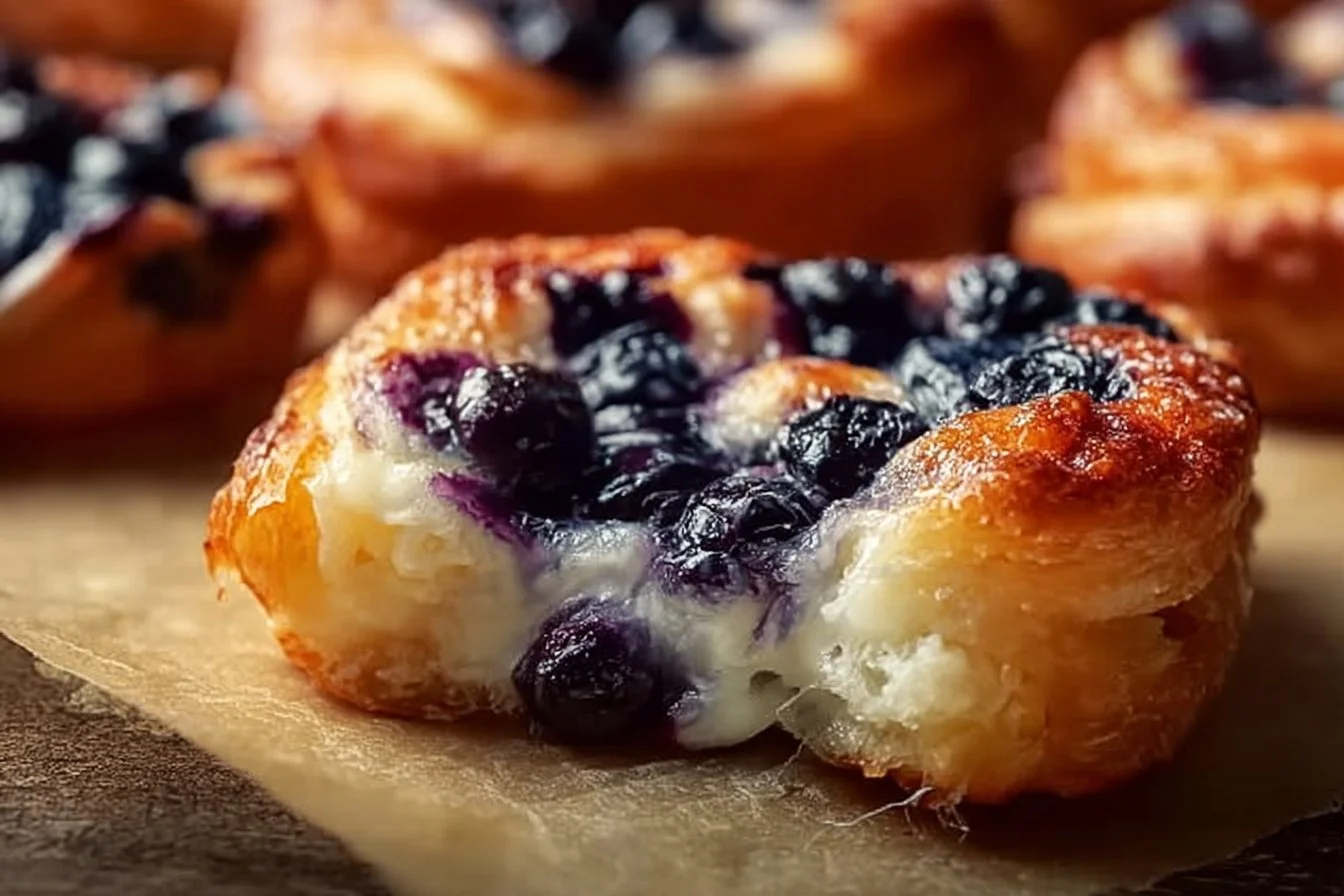 Cottage Cheese Blueberry Cloud Bread