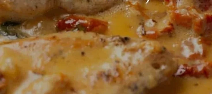 Creamy Sun Dried Tomato Chicken 2 Creamy Sun Dried Tomato Chicken