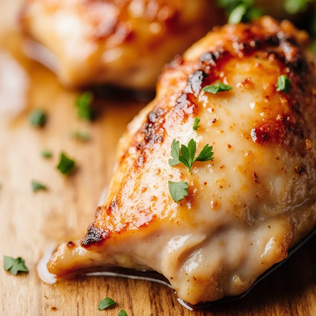 Crispy Roasted Bone-In Chicken Breast