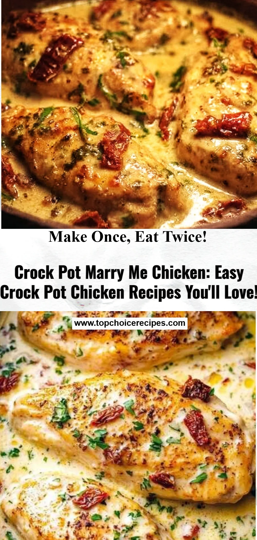 Crock Pot Marry Me Chicken