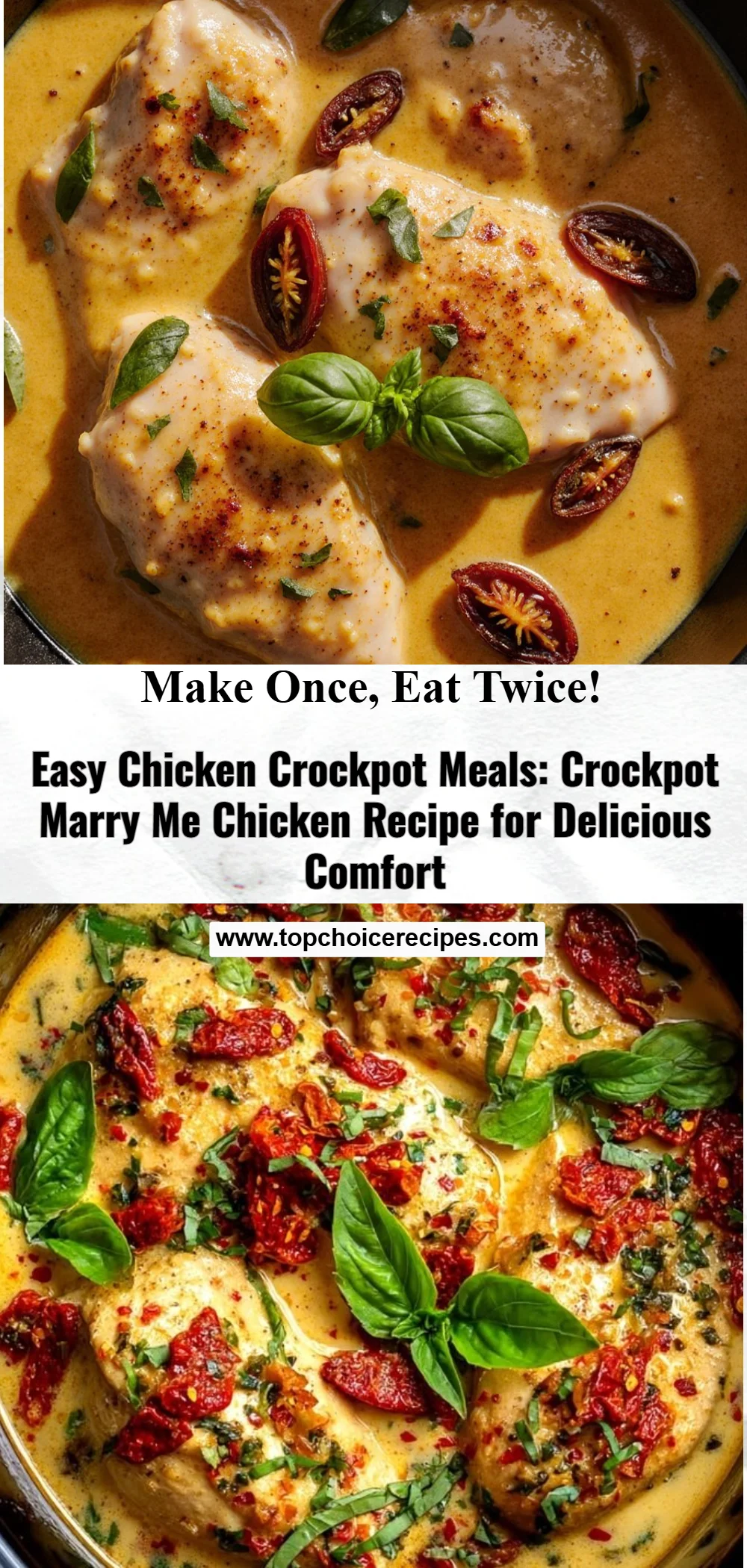 Crockpot Marry Me Chicken 6 Crockpot Marry Me Chicken