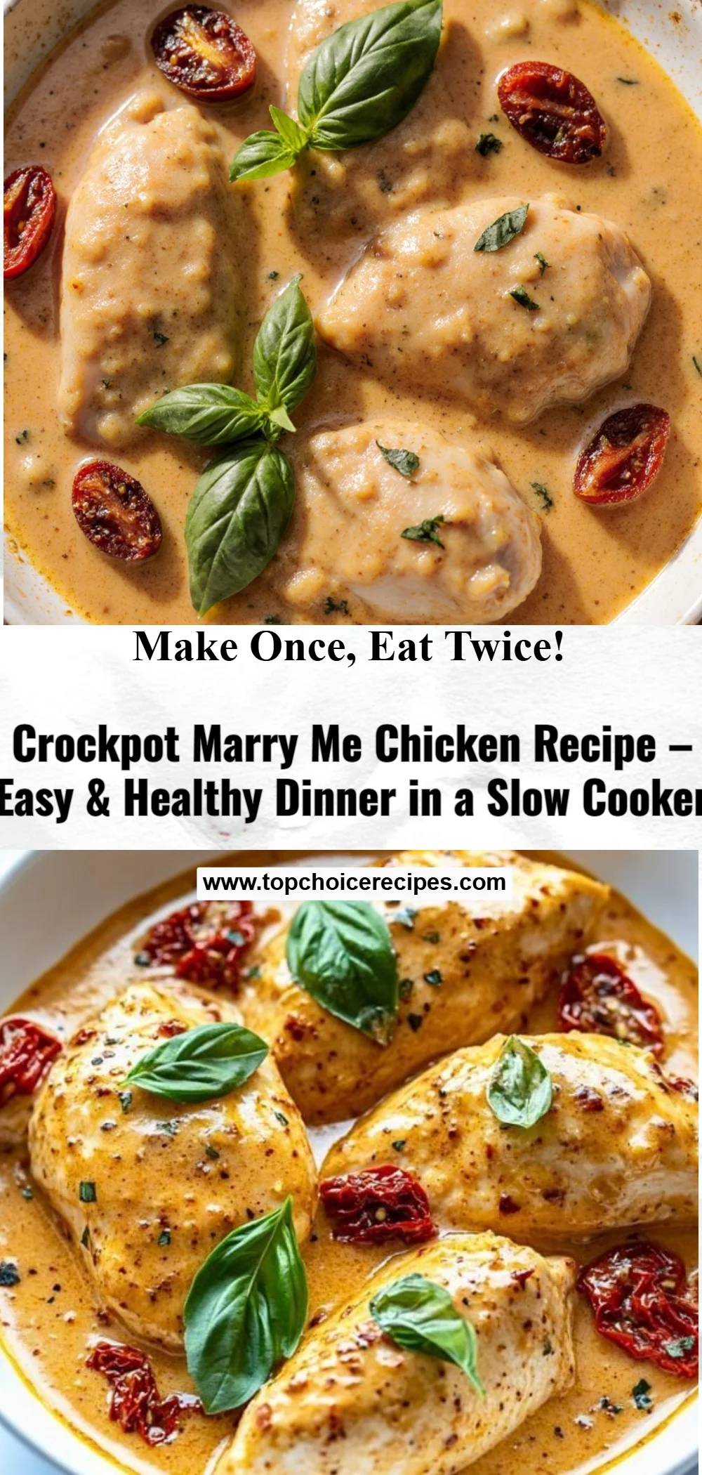 Crockpot Marry Me Chicken