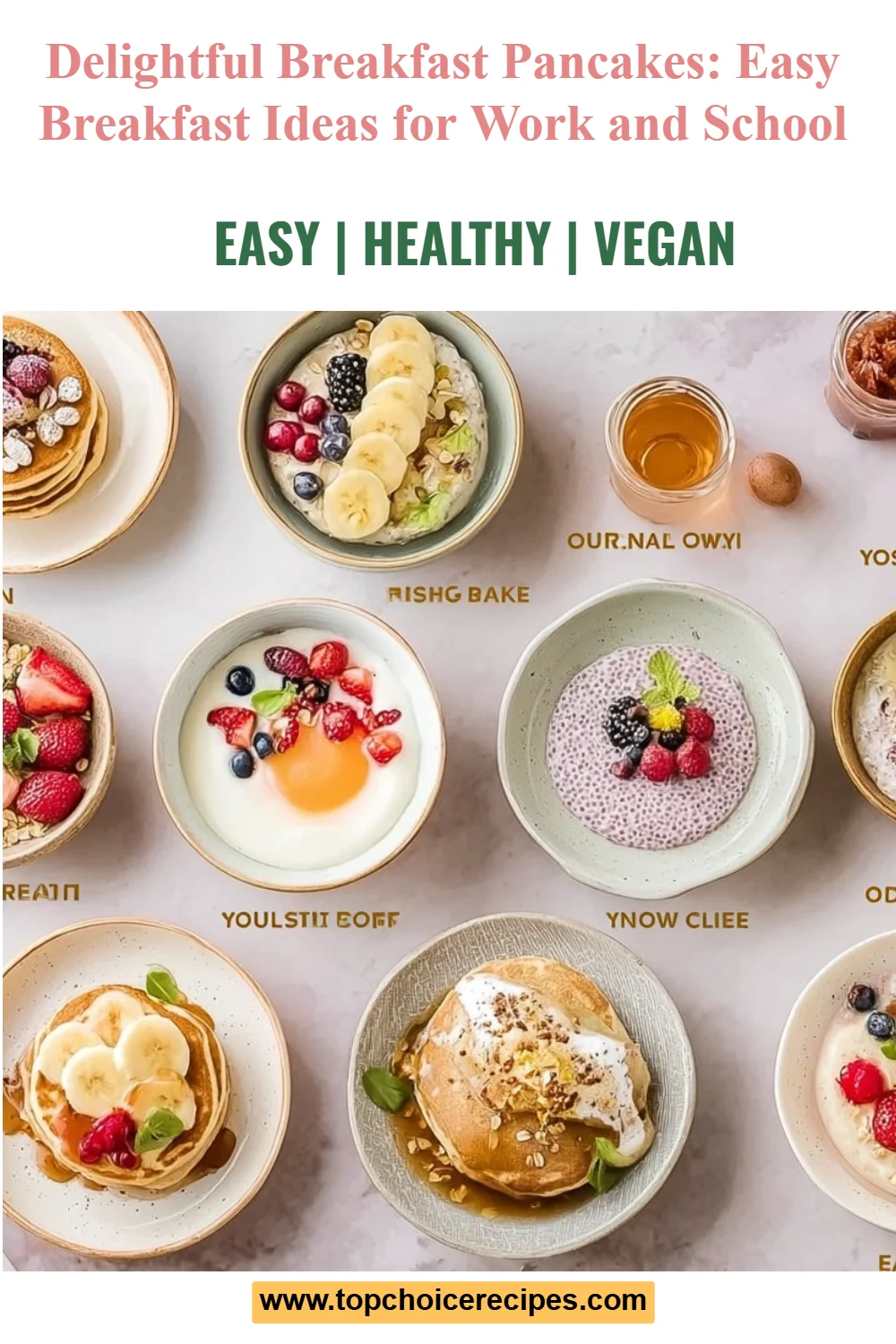 Delightful Breakfast Pancakes 6 Delightful Breakfast Pancakes
