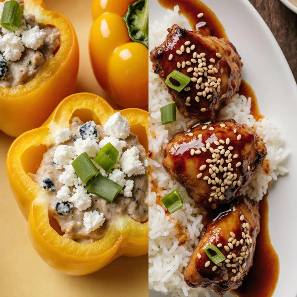 Juicy and delicious easy chicken breast recipe on a plate
