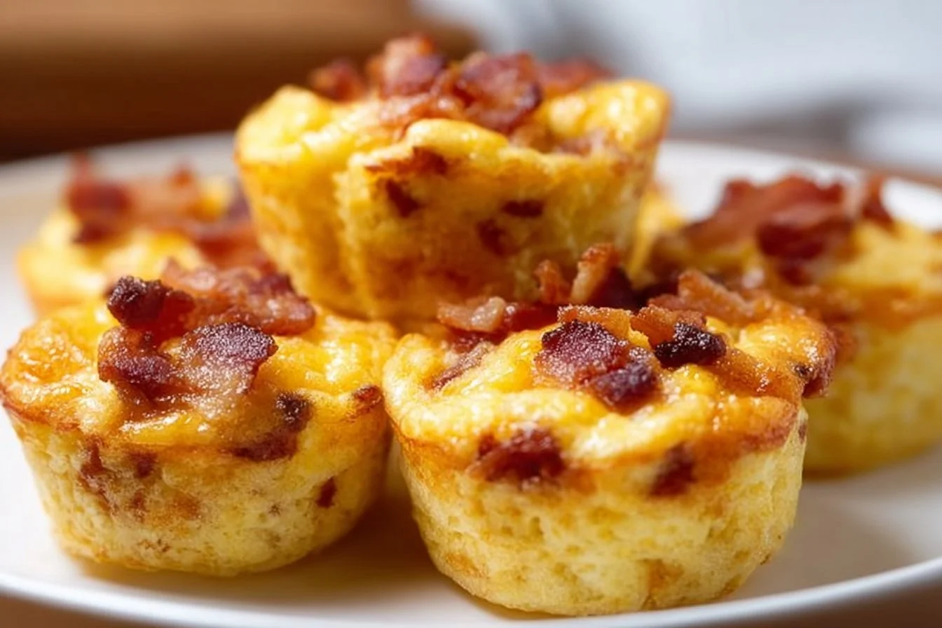 Easy, High-Protein Egg Bites 4 Delicious high-protein egg bites for a nutritious breakfast or snack