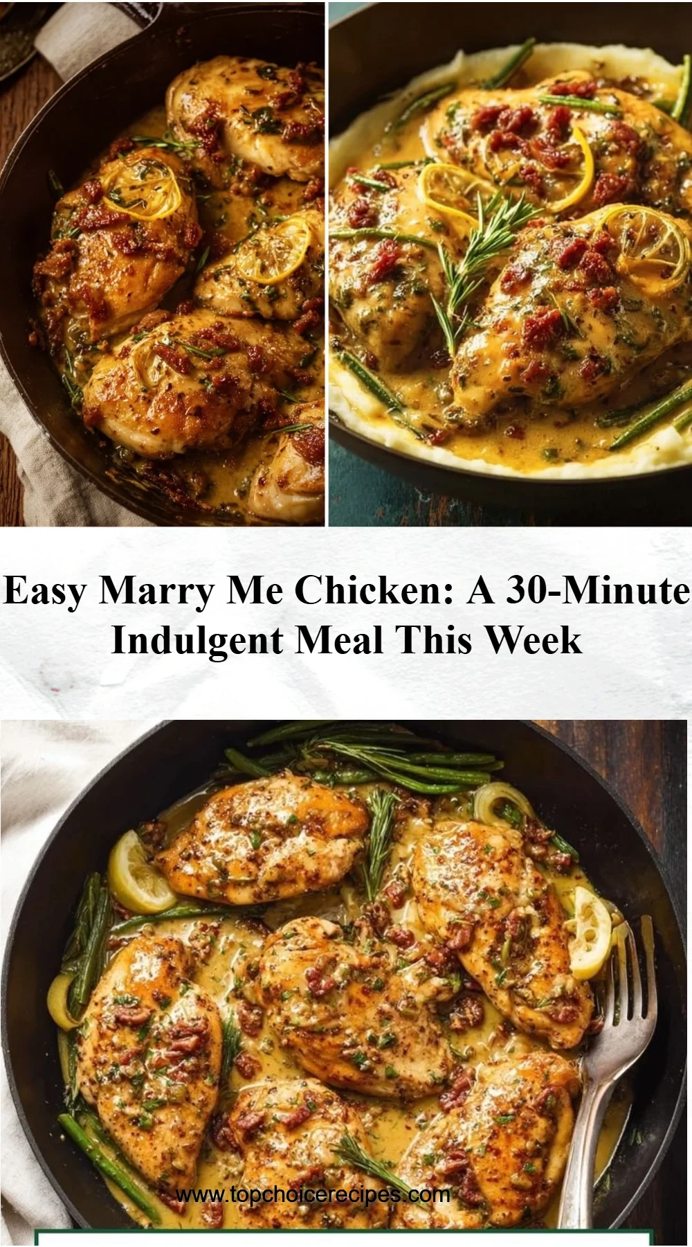 Easy Marry Me Chicken