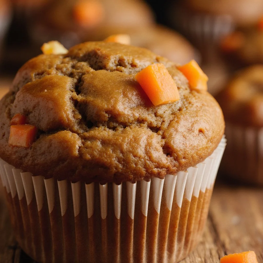 Easy One-Bowl Carrot Oatmeal Muffins