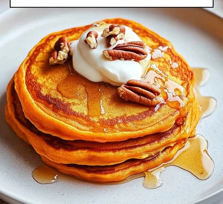 Fluffy Sweet Potato Pancakes