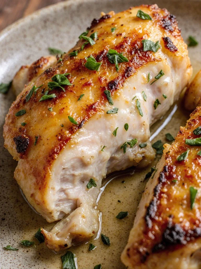 Foolproof Garlic Butter Baked Chicken Breast
