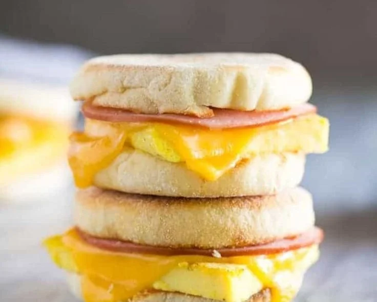 Freezer Breakfast Sandwiches 4 Delicious freezer breakfast sandwiches ready to heat and enjoy