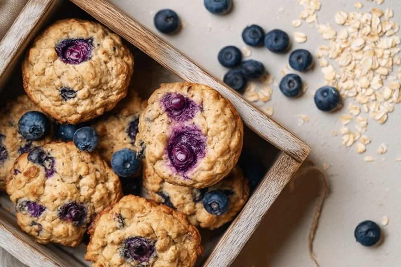 Healthy breakfast cookies made with wholesome ingredients for a nutritious start.