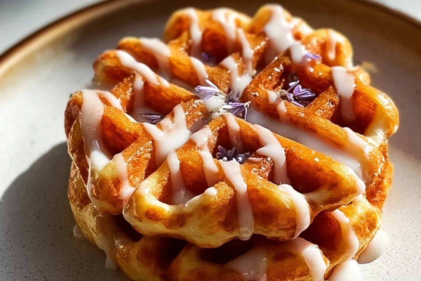 Healthy donut chaffle recipe for a low-carb breakfast alternative