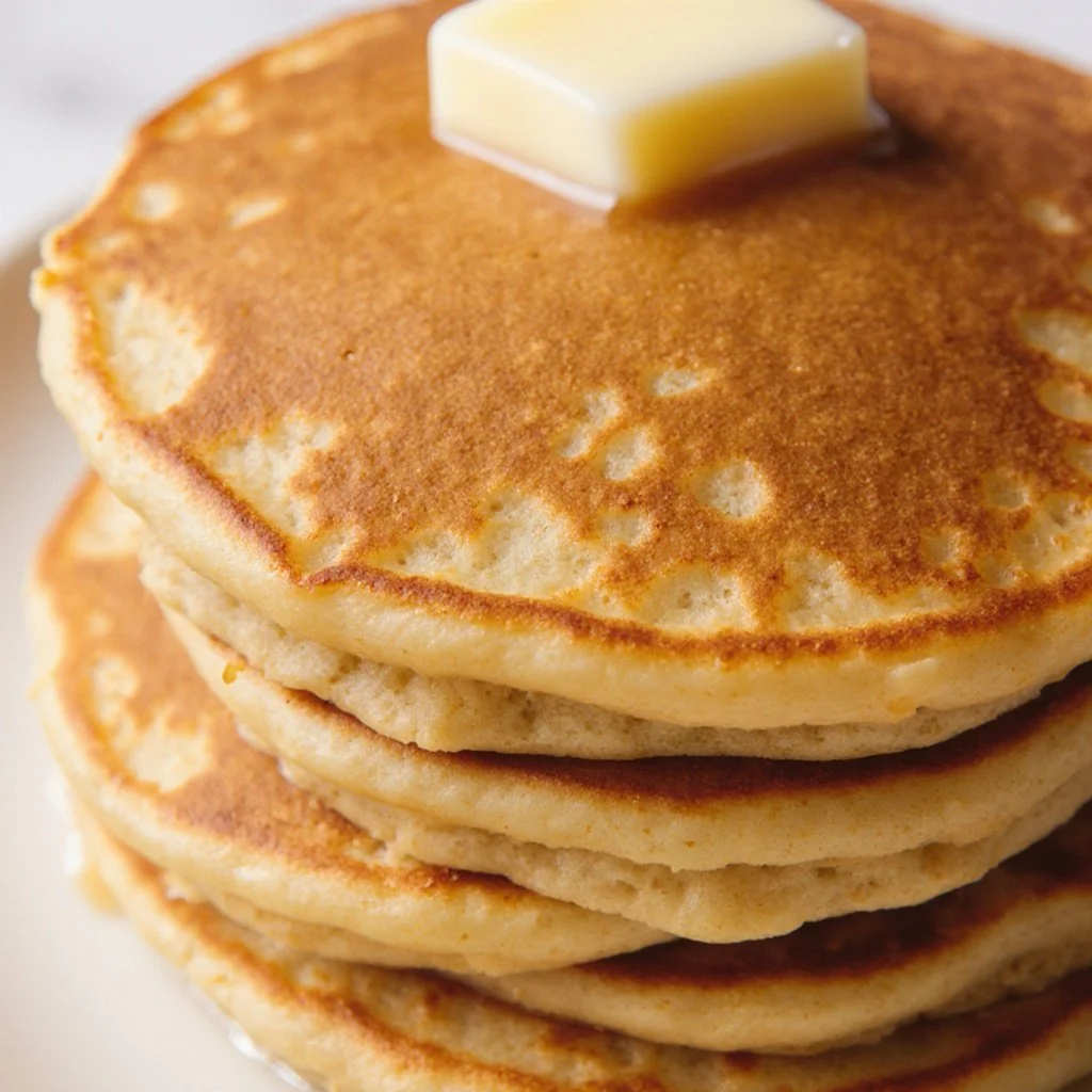 Healthy Oatmeal Apple Pancakes