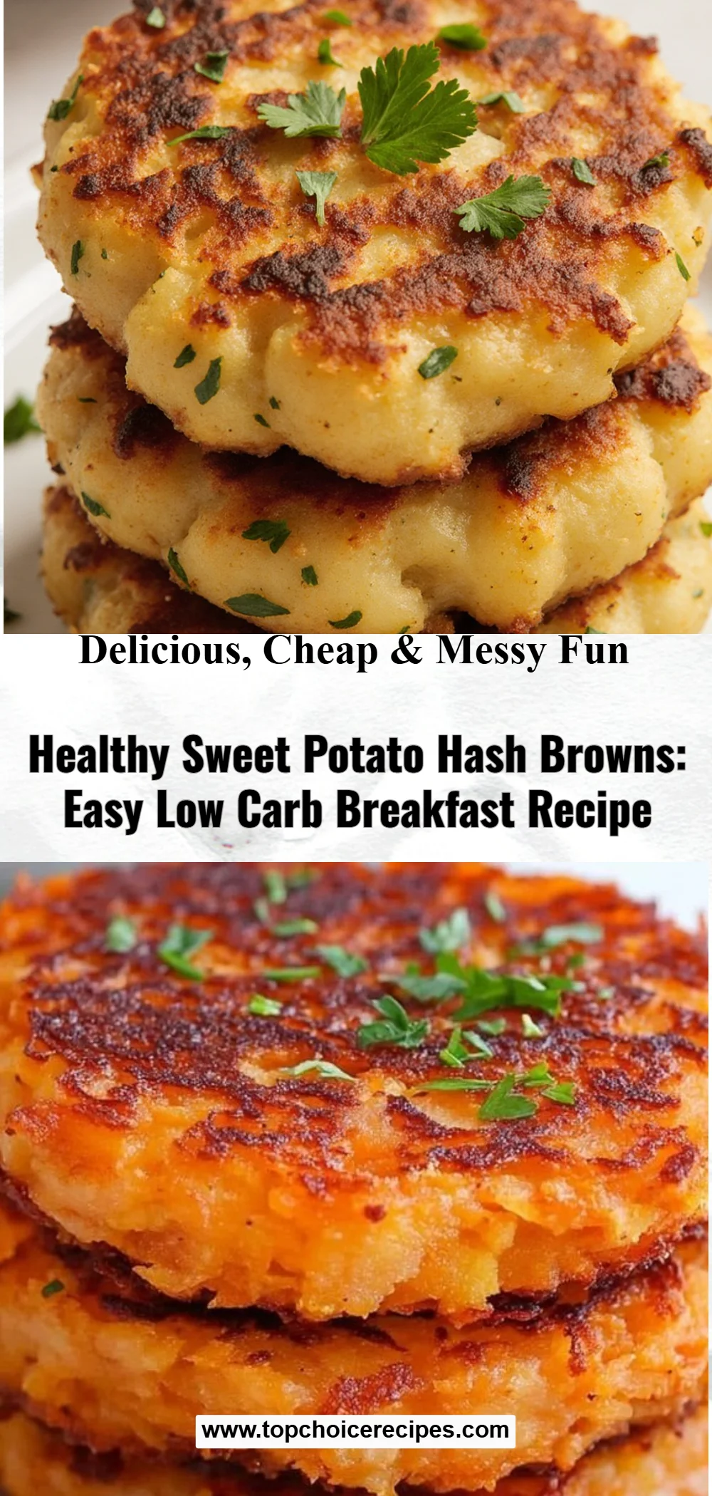 Healthy Sweet Potato Hash Browns 6 Healthy Sweet Potato Hash Browns