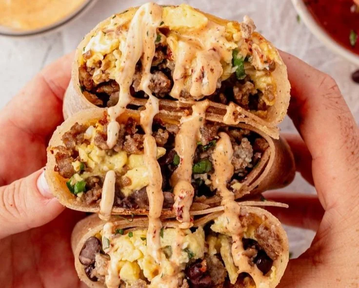 High-Protein Breakfast Burrito 8 High-Protein Breakfast Burrito