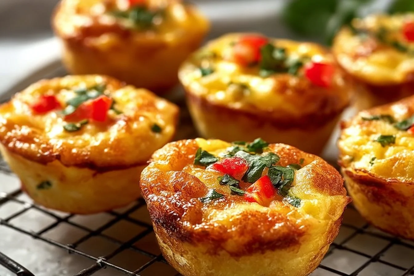 High-protein breakfast egg muffins packed with nutrients and flavor.