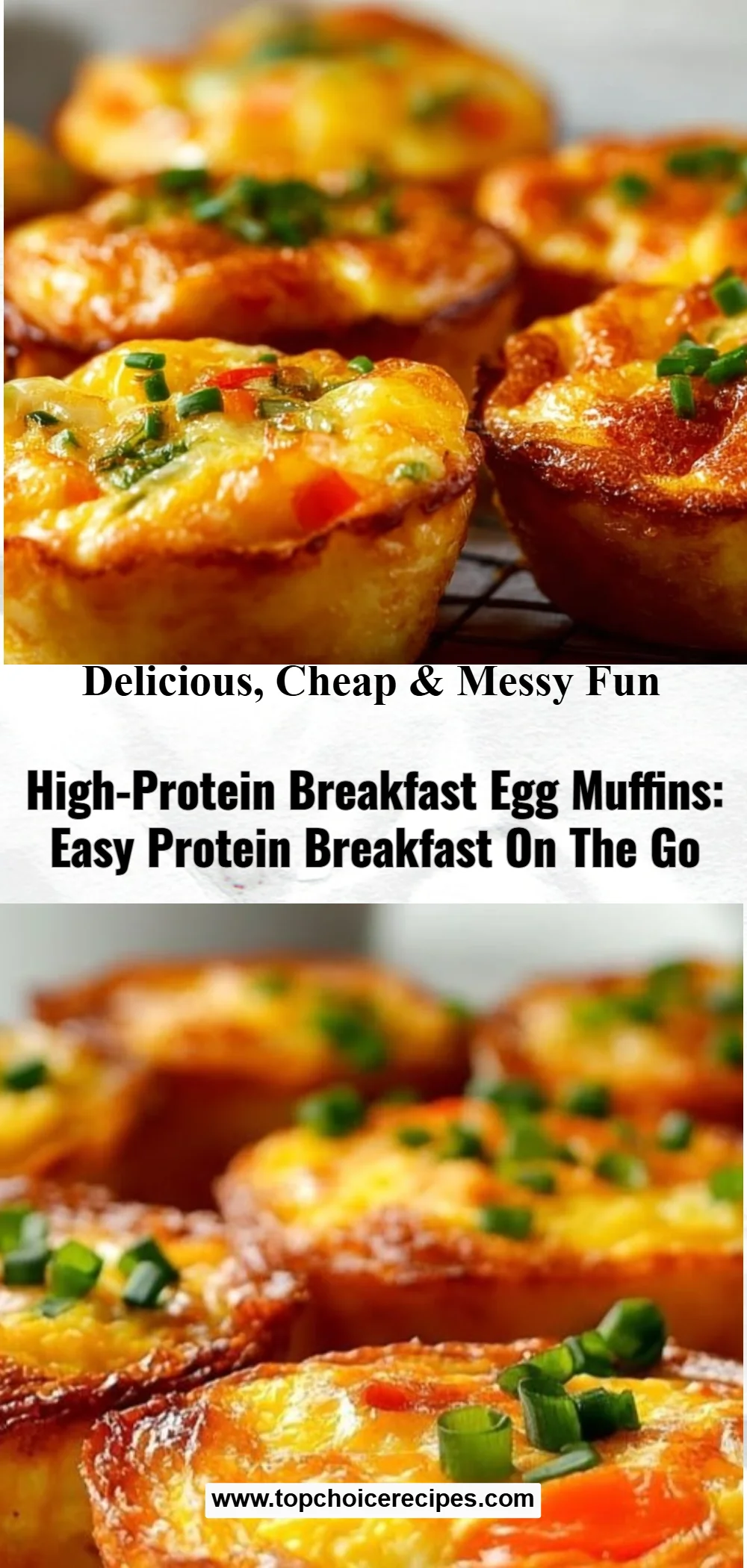 High-Protein Breakfast Egg Muffins