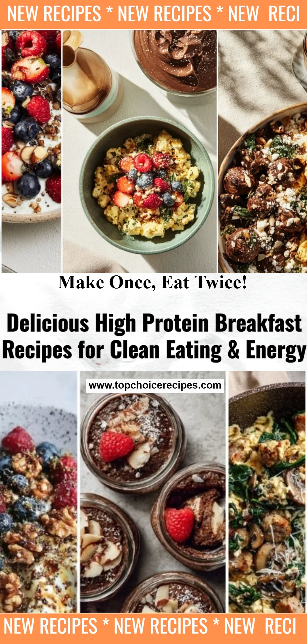 High Protein Breakfasts for Clean Eating 5 High Protein Breakfasts for Clean Eating