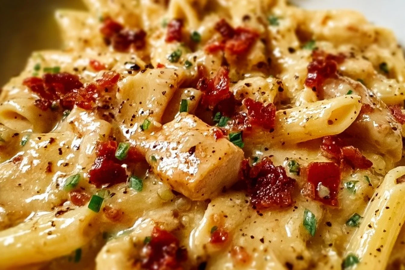 Delicious Homemade Marry Me Chicken Pasta served on a plate