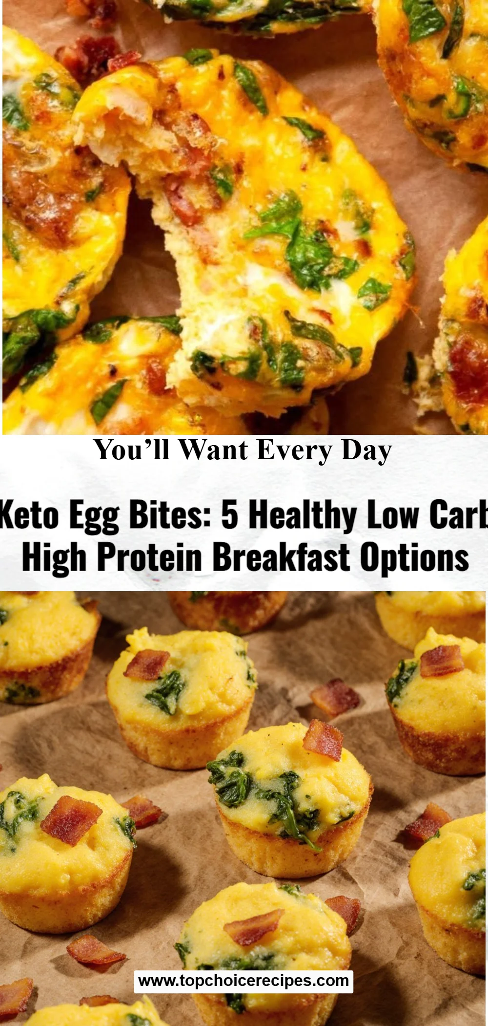 Keto Egg Bites (5 Ways!)