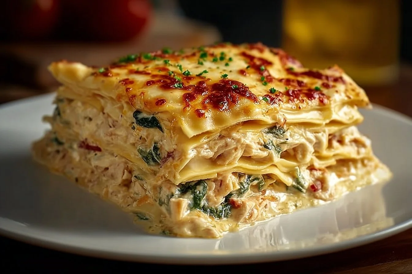 Marry Me Chicken Lasagna
