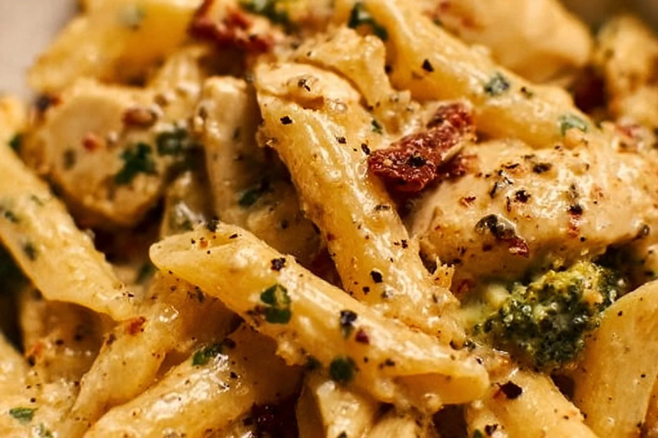 Marry Me Chicken Pasta 1 Delicious Marry Me Chicken Pasta served in a beautiful dish
