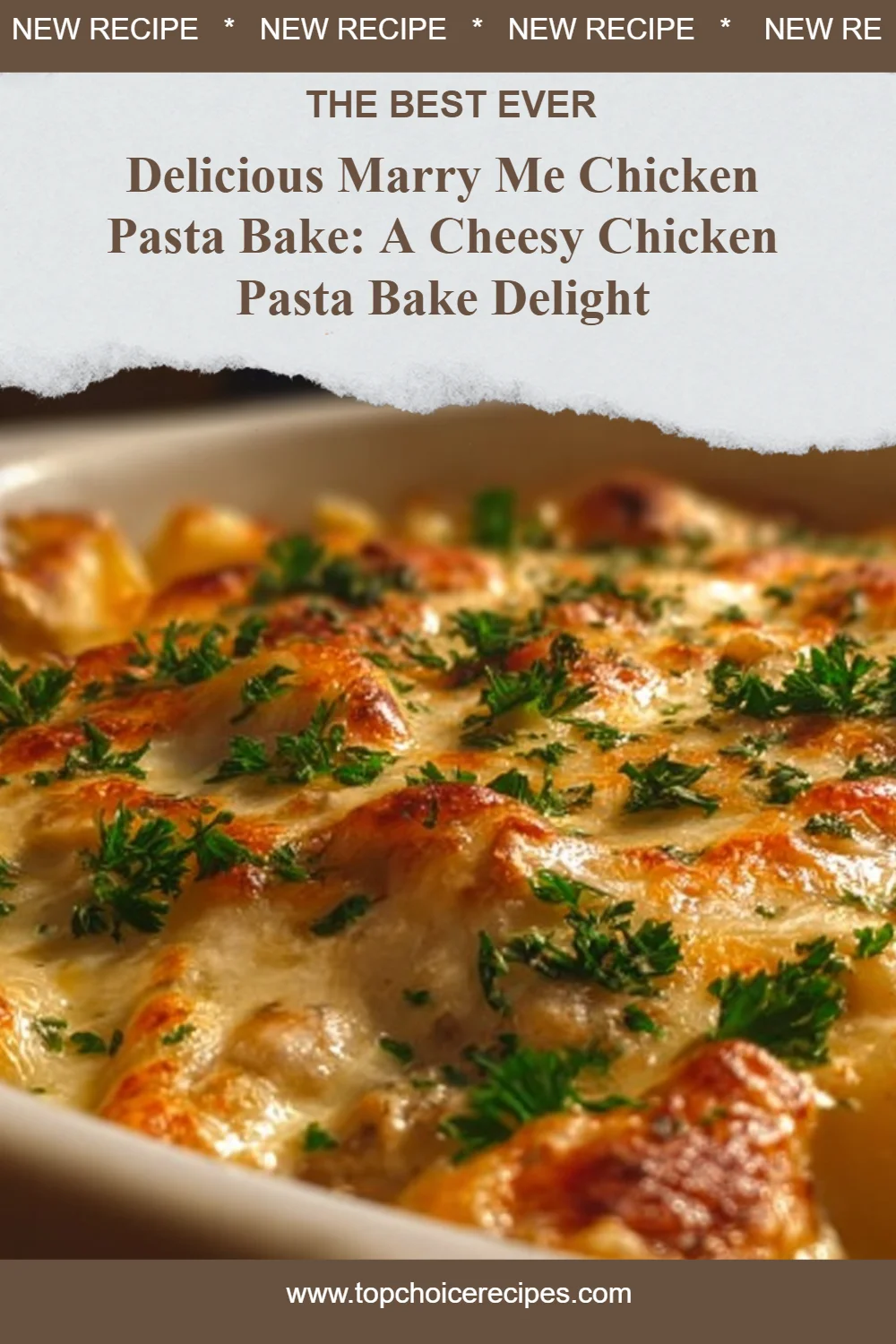 Marry Me Chicken Pasta Bake 5 Marry Me Chicken Pasta Bake