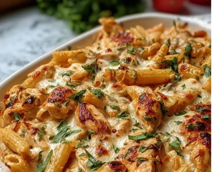 Marry Me Chicken Pasta Bake 5 Marry Me Chicken Pasta Bake