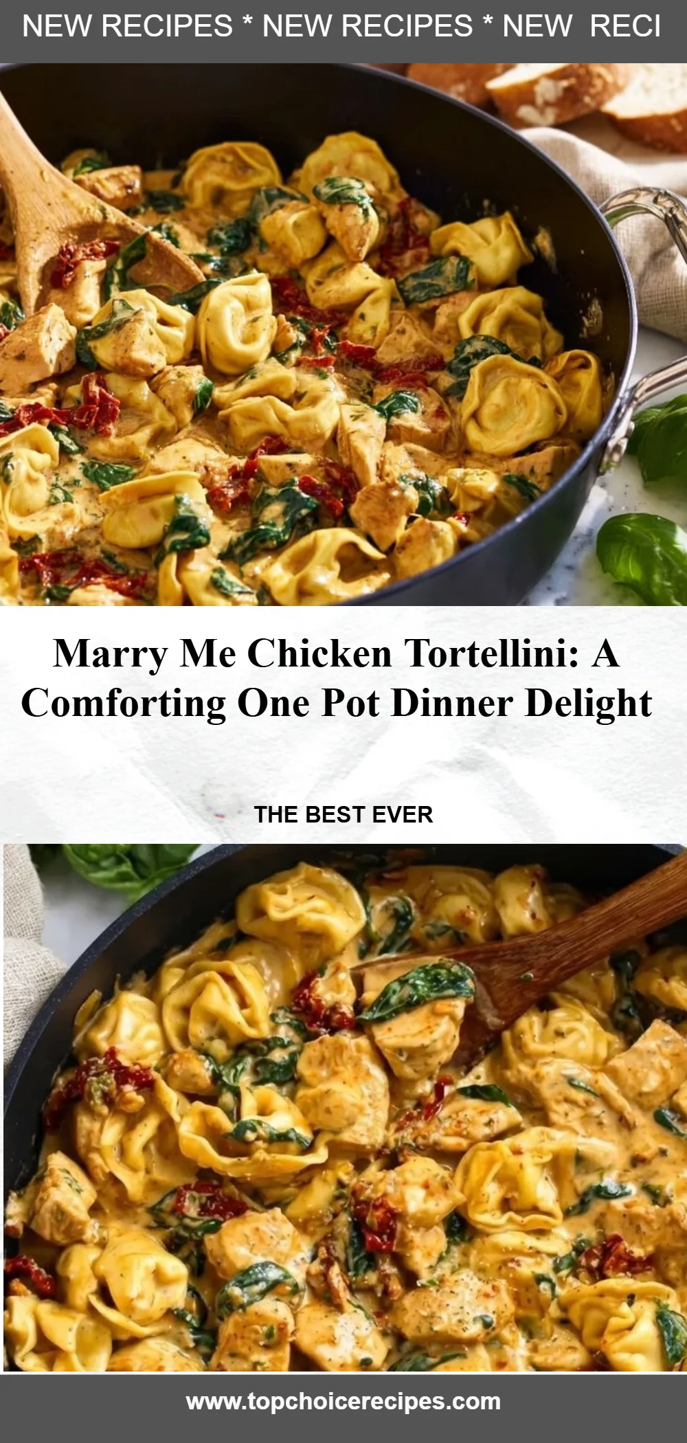 Marry Me Chicken Tortellini