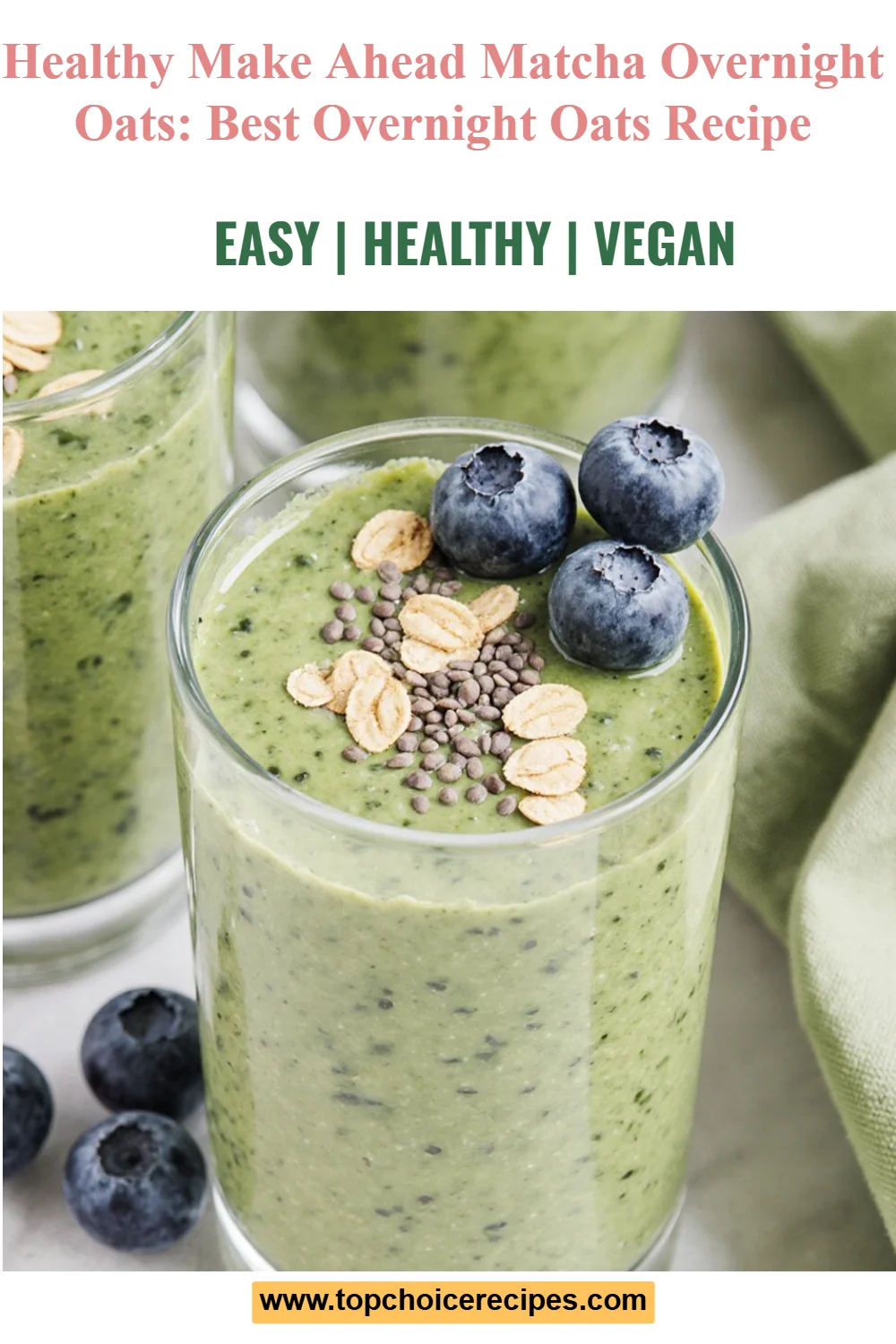 Matcha Overnight Oats 6 Matcha Overnight Oats
