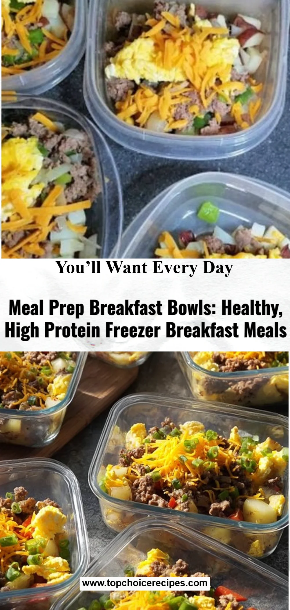 Meal Prep Breakfast Bowls