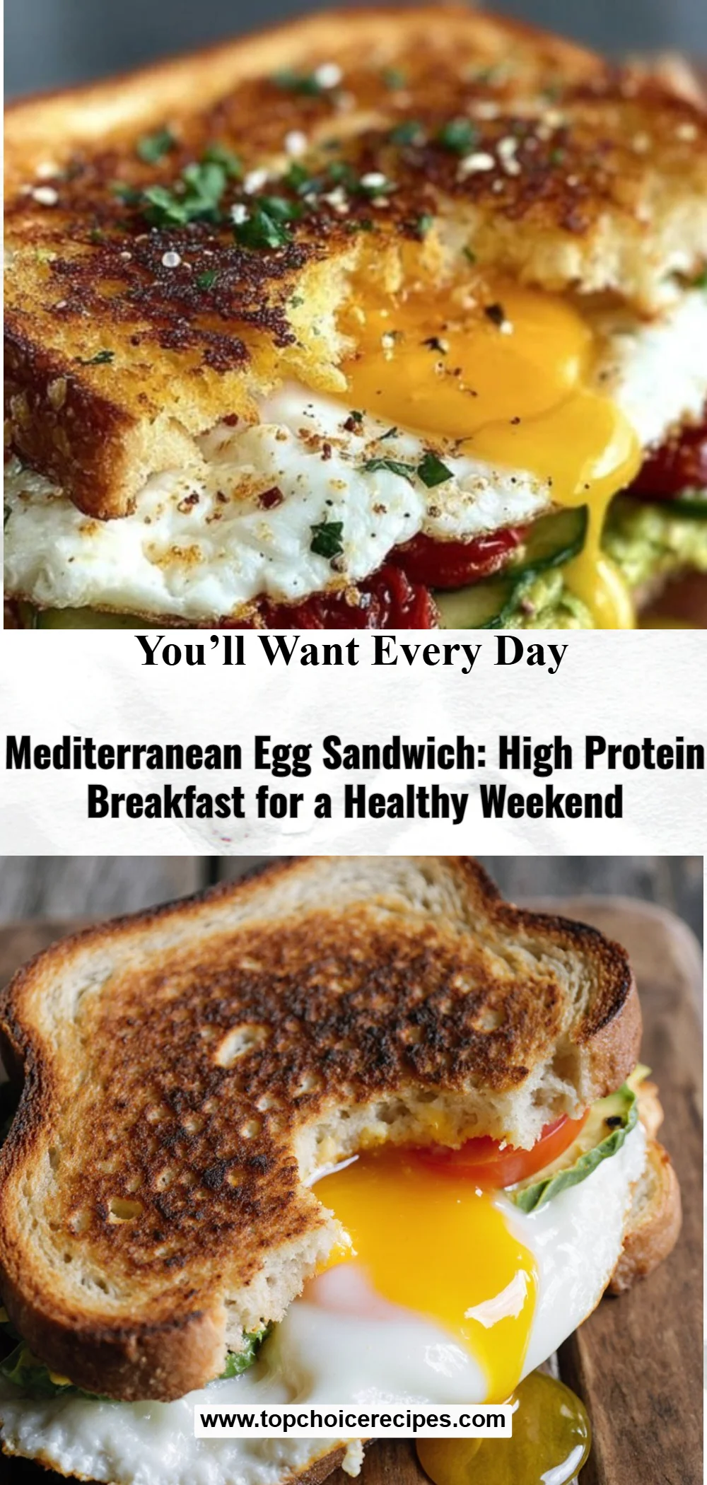 Mediterranean Breakfast Sandwich