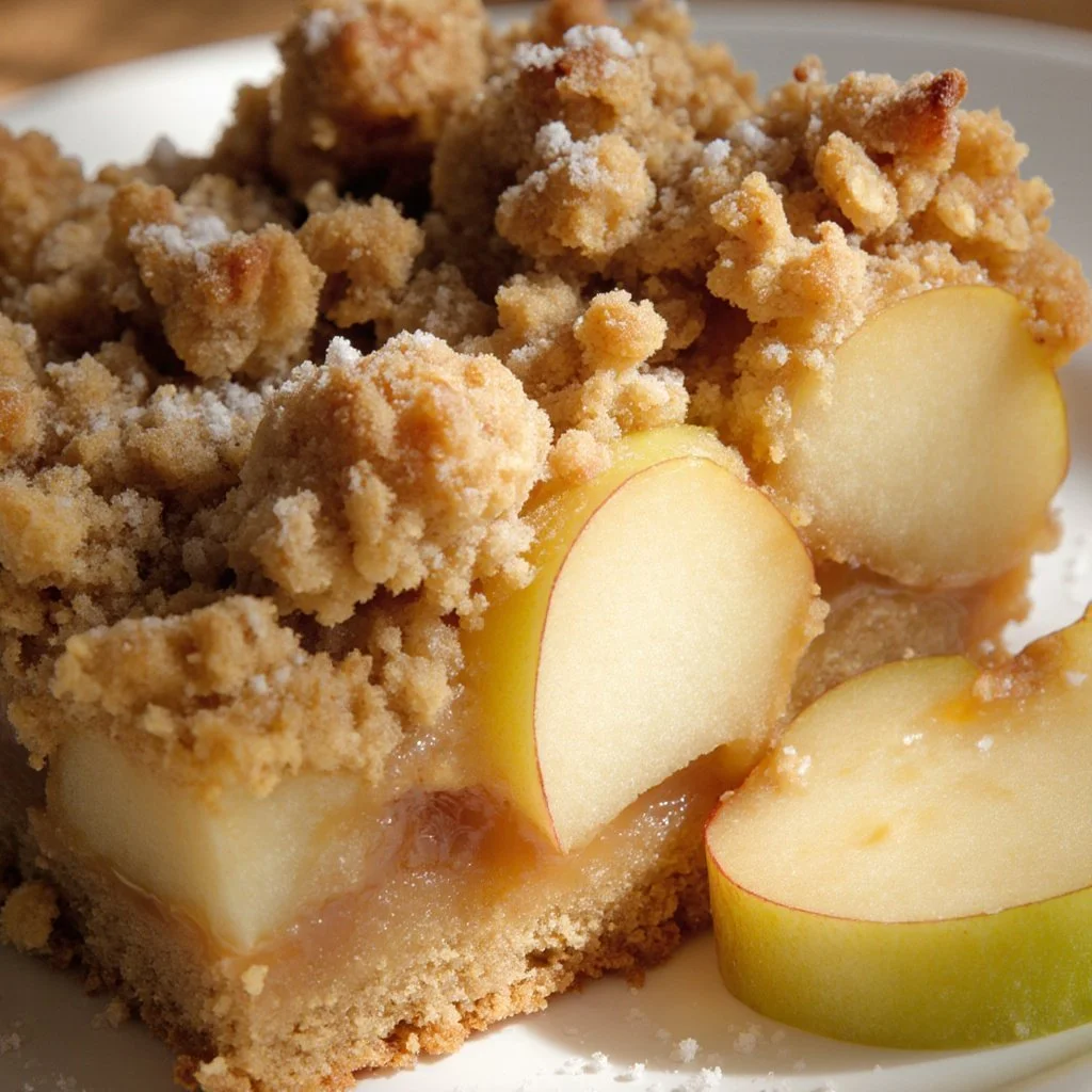 Oatmeal Apple Breakfast Bake 4 Delicious oatmeal apple breakfast bake with fresh apples and spices