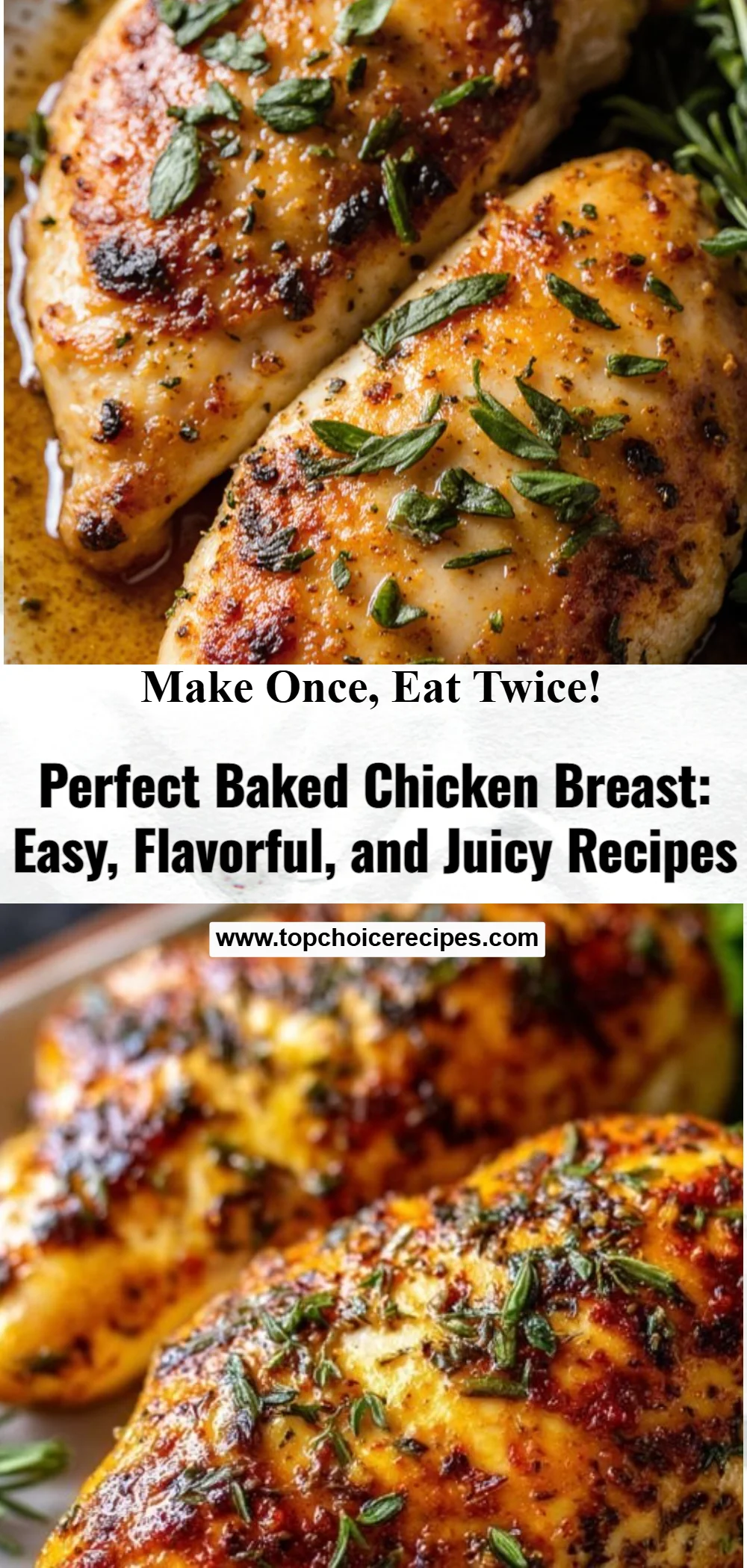 Perfect Baked Chicken Breast