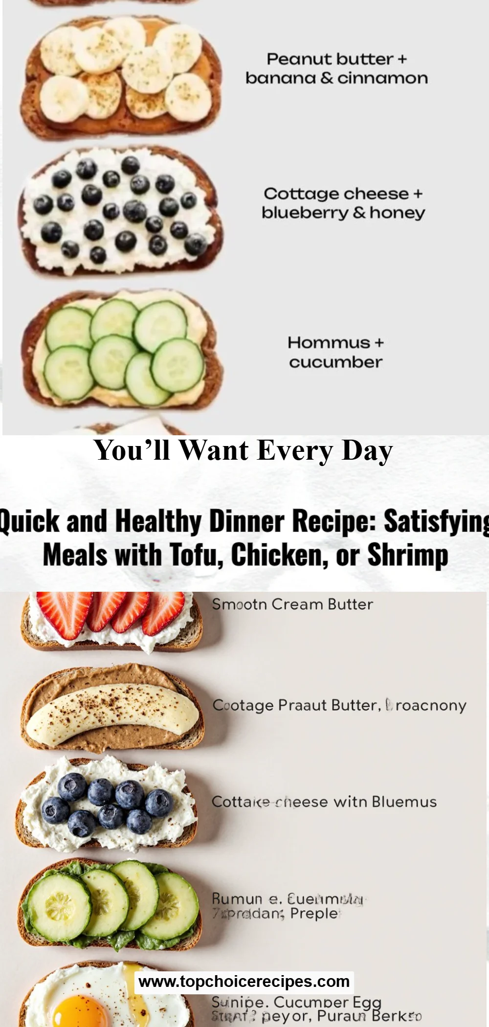 Quick and Satisfying Dinner 6 Quick and Satisfying Dinner