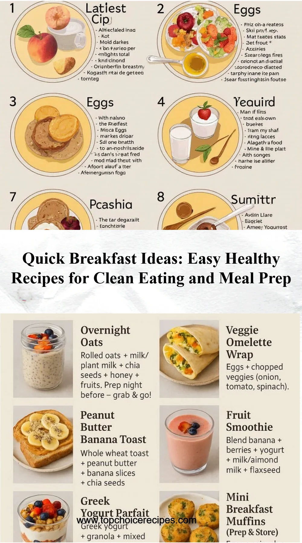 Quick Breakfast Ideas 5 Quick Breakfast Ideas