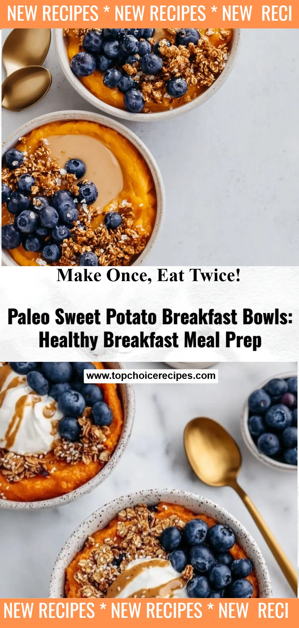 Sweet Potato Breakfast Bowls 5 Sweet Potato Breakfast Bowls