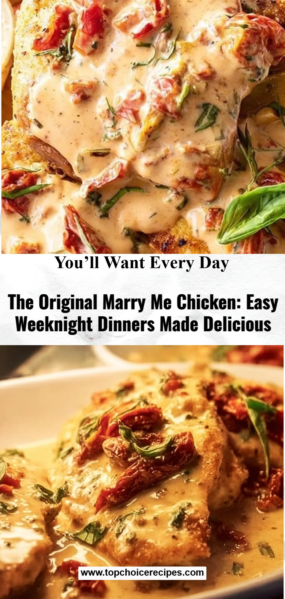 The Original Marry Me Chicken