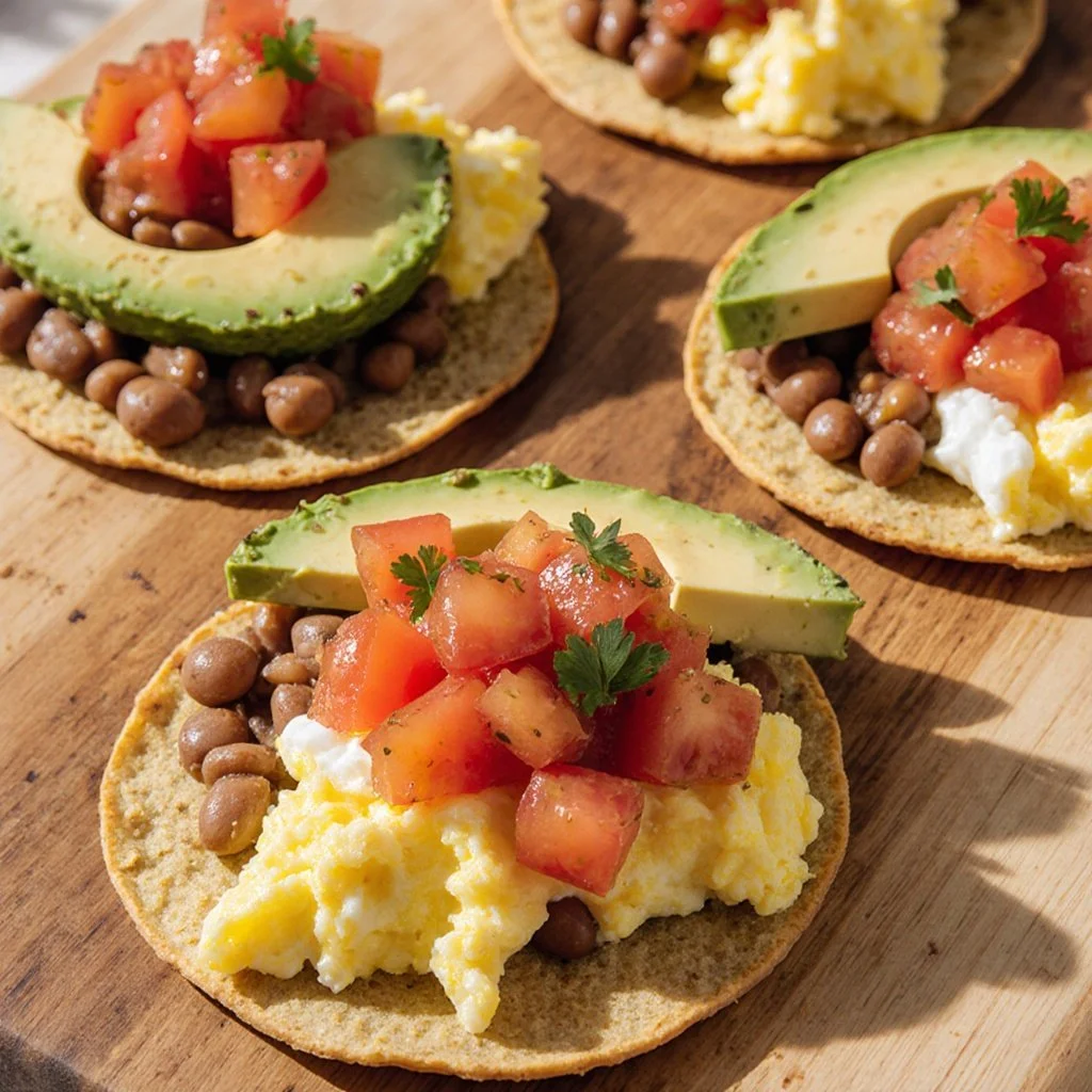 Delicious vegetable omelette made with oats and Greek yogurt for a healthy meal.