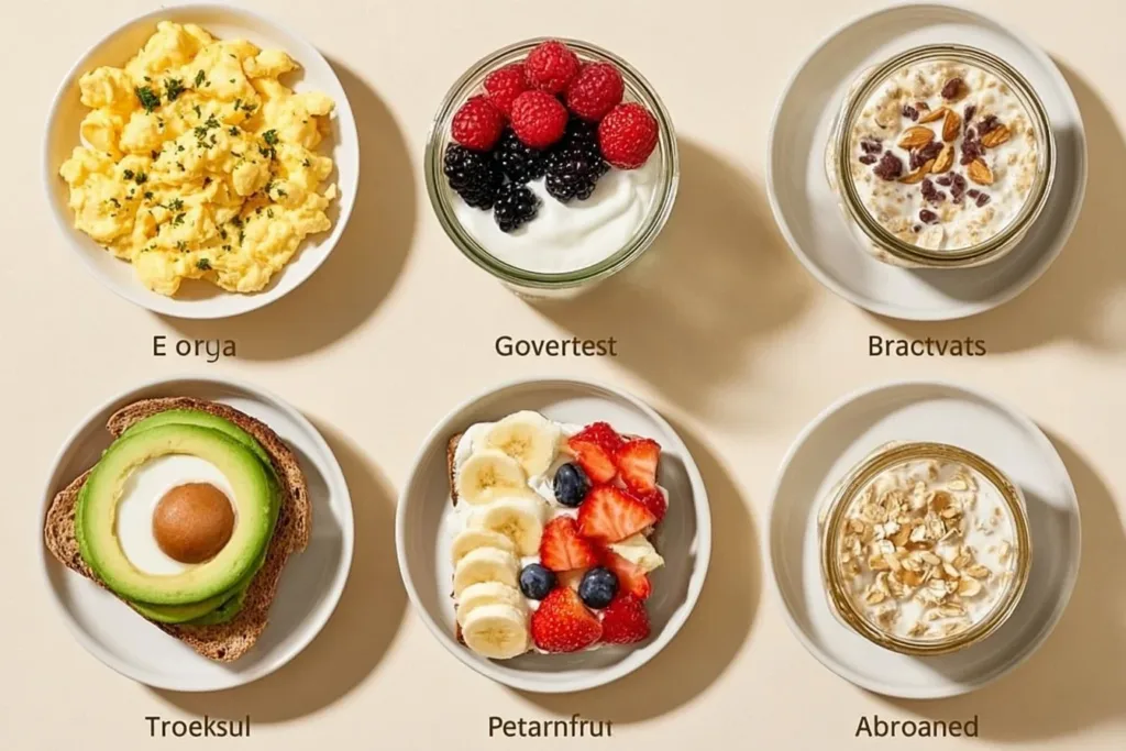 Quick 5-minute protein breakfast ideas for a healthy start to your day.