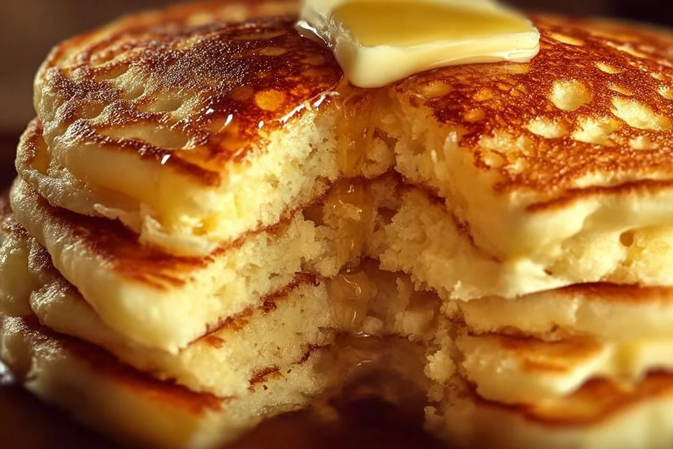 Flourless Cottage Cheese Pancakes